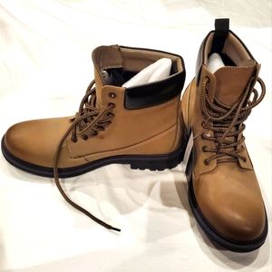 Blondo Noah Waterproof Leather Boots • Men’s 10 • Tan • Brand New